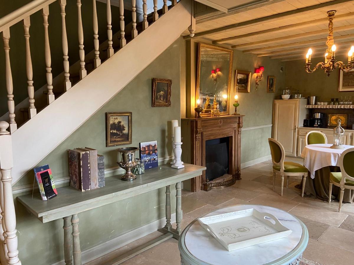 Monnaie Le Manoir De Maucartier B&B 외부 사진